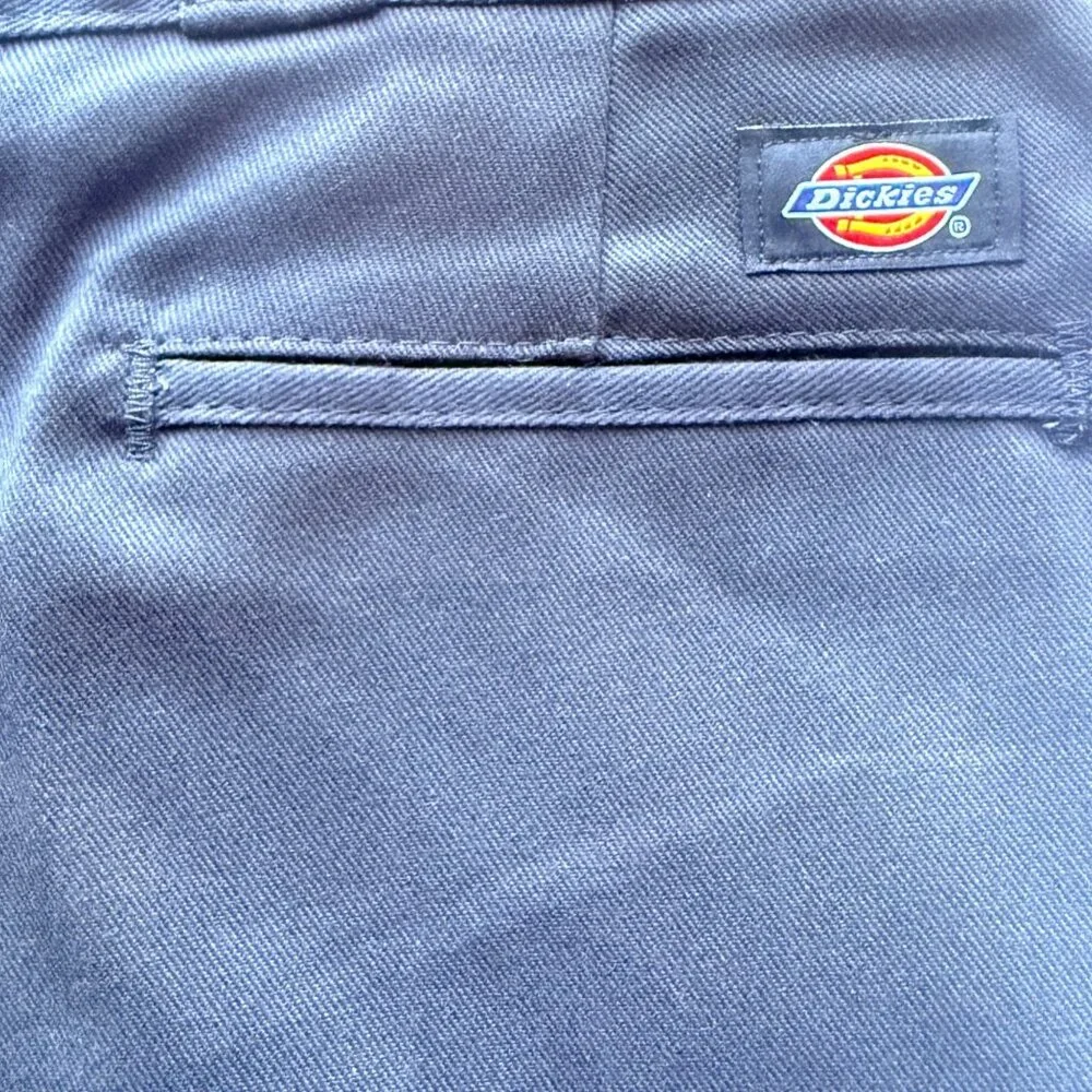 Dickies 874 Work Pants Mens 44x30 Black Flex Original Fit Durable Office